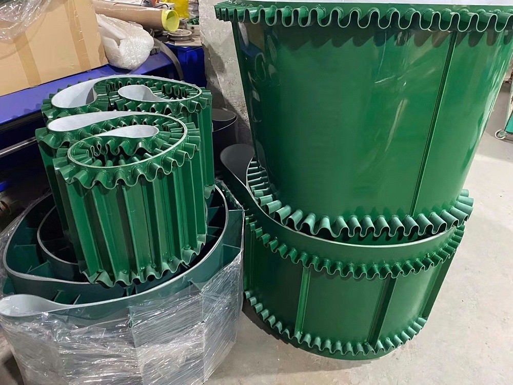 裙邊輸送帶 pvc輸送帶傳送帶廠家 裙邊輸送帶 pvc輸送帶傳送帶廠家