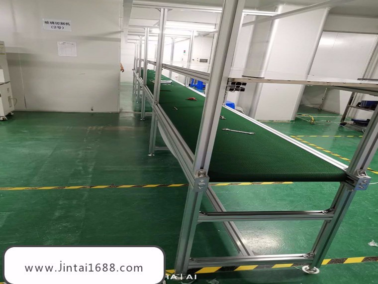 流水線皮帶的結構原理及主要工程應用