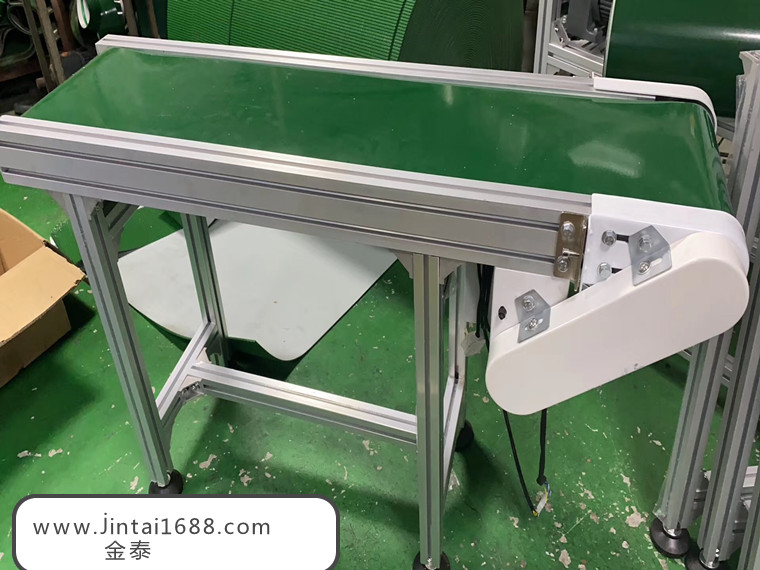 鋁型材輸送機上的PVC皮帶,應用方式和操作注意事項