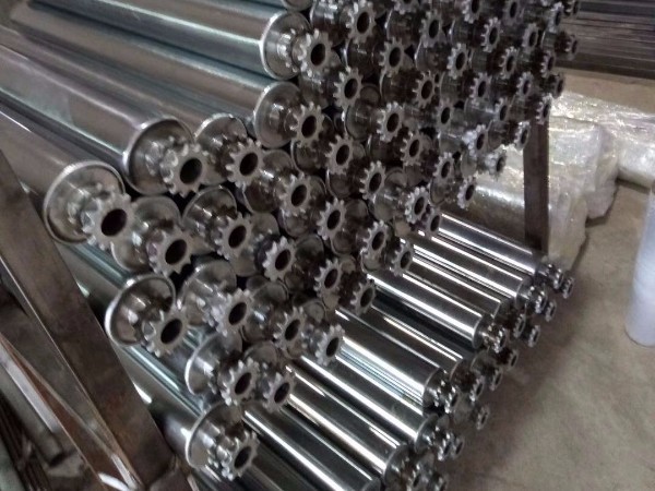 包膠錐形滾筒  鏈輪錐形滾筒廠家