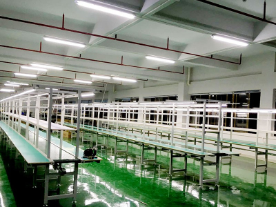 帶工作臺(tái)皮帶流水線