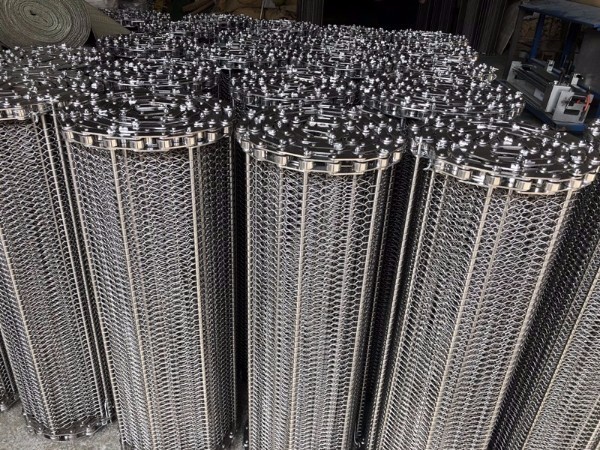 鏈條式輸送網(wǎng)帶 鏈板式鏈條 不銹鋼鏈網(wǎng)