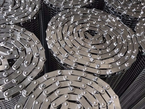 不銹鋼鏈條輸送網帶 不銹鋼鏈條輸送網帶